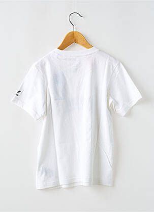 T-shirt col rond blanc ADIDAS fille