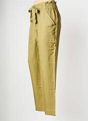 Pantalon chino vert EKYOG pour femme seconde vue