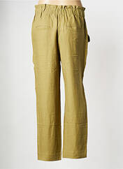 Pantalon chino vert EKYOG pour femme seconde vue
