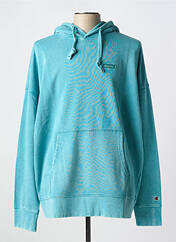 Sweat-shirt à capuche bleu CHAMPION pour homme seconde vue