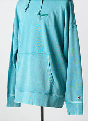 Sweat-shirt à capuche col rond bleu CHAMPION homme
