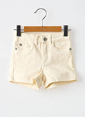 Short blanc PETIT BATEAU pour fille seconde vue