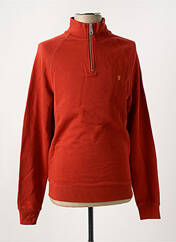 Sweat-shirt orange FARAH pour homme seconde vue