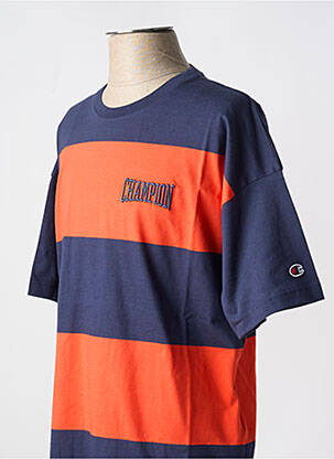 T-shirt col rond multicolore CHAMPION homme