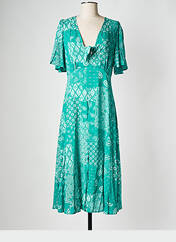 Robe mi-longue vert GRACE & MILA pour femme seconde vue