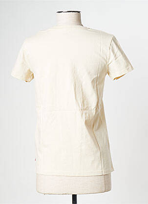 T-shirt col rond beige LEVI'S femme