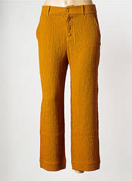 Pantalon large marron I.CODE (By IKKS) femme