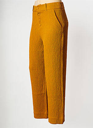 Pantalon large marron I.CODE (By IKKS) femme