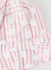 Chapeau rose NAME IT pour fille seconde vue