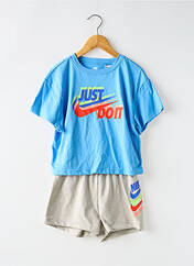 Ensemble short multicolore NIKE pour fille seconde vue