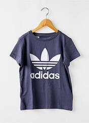 T-shirt bleu ADIDAS pour enfant seconde vue