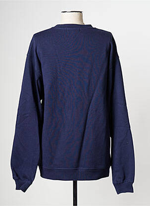 Sweat-shirt col rond bleu MAISON LABICHE femme