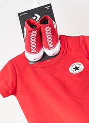 Combishort rouge CONVERSE pour enfant seconde vue