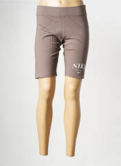 Short marron NIKE pour femme seconde vue