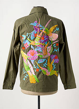 Chemise manches longues vert OBEY homme