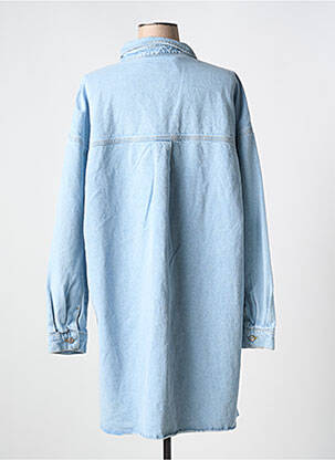 Robe courte col v bleu NA-KD femme