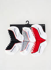 Chaussettes rouge CONVERSE pour enfant seconde vue