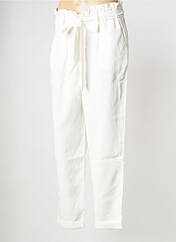 Pantalon droit blanc MORGAN pour femme seconde vue
