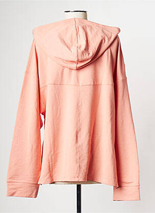 Sweat-shirt à capuche col rond rose NIKE femme