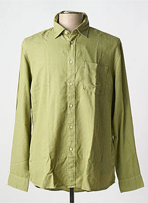 Chemise manches longues vert SELECTED homme