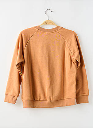 Sweat-shirt col rond marron NEW BALANCE enfant