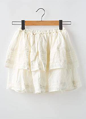 Mini-jupe blanc TAPE À L'OEIL fille