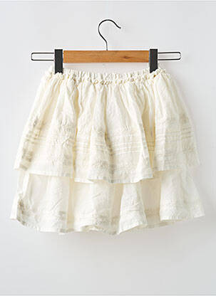 Mini-jupe blanc TAPE À L'OEIL fille