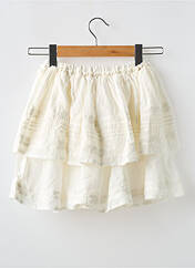 Mini-jupe blanc TAPE À L'OEIL pour fille seconde vue