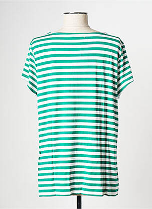 T-shirt col v vert BREAL femme