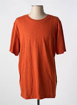 T-shirt col rond marron ELEMENT homme