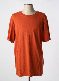 T-shirt col rond marron ELEMENT homme