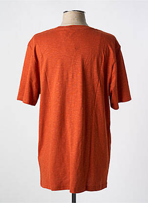 T-shirt col rond marron ELEMENT homme