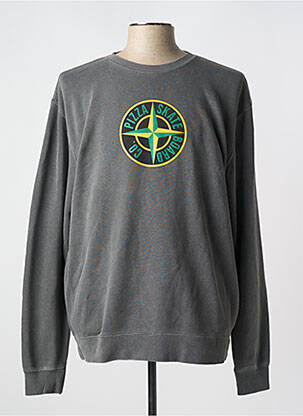 Sweat-shirt noir PIZZA SKATEBOARD homme