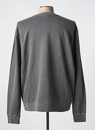 Sweat-shirt noir PIZZA SKATEBOARD homme