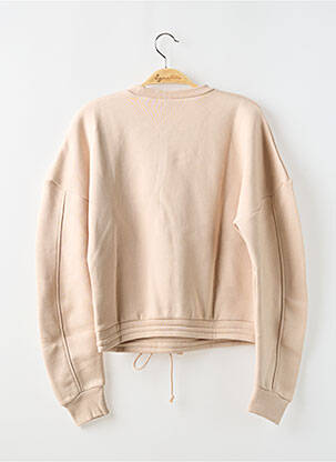 Sweat-shirt col rond beige REEBOK femme