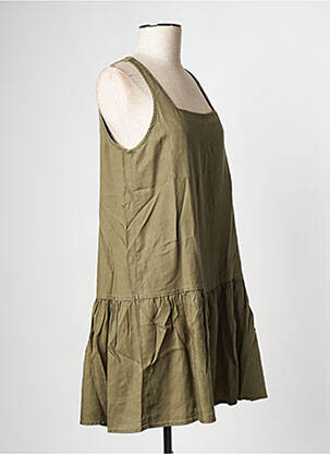 Robe courte vert NOISY MAY femme