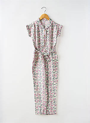 Combi-pantalon blanc TAPE À L'OEIL pour fille