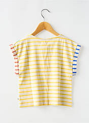 T-shirt vert ARSENE ET LES PIPELETTES pour fille seconde vue