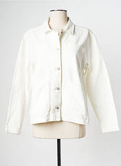 Veste casual blanc KNOWLEDGE COTTON APPAREL pour femme seconde vue