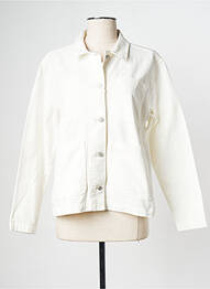 Veste casual blanc KNOWLEDGE COTTON APPAREL femme