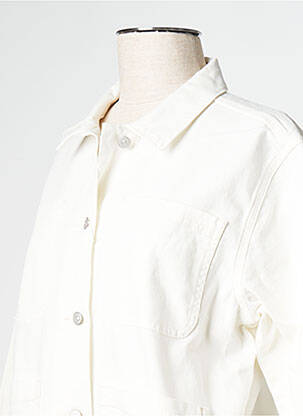 Veste casual blanc KNOWLEDGE COTTON APPAREL femme