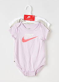 Body lingerie col rond multicolore NIKE fille