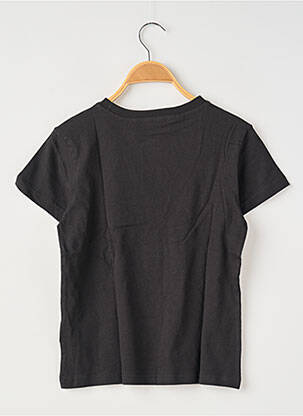 T-shirt col rond noir ADIDAS enfant