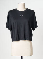 T-shirt noir NIKE pour femme seconde vue