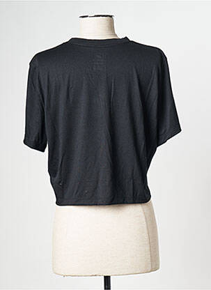 T-shirt col rond noir NIKE femme