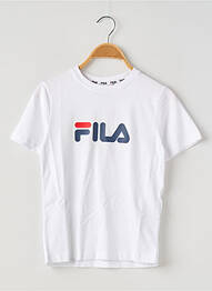 T-shirt col rond blanc FILA enfant