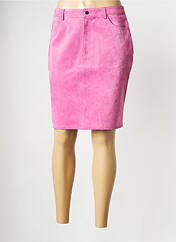 Mini-jupe rose VILA pour femme seconde vue