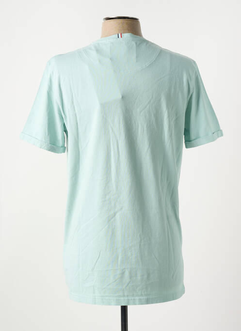 T-shirt bleu LES DEUX pour homme