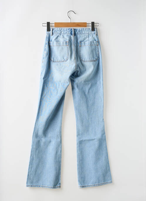 Pantalon droit bleu LEON & HARPER pour femme