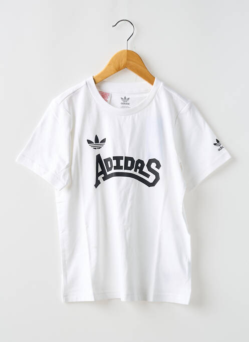 T-shirt blanc ADIDAS pour fille